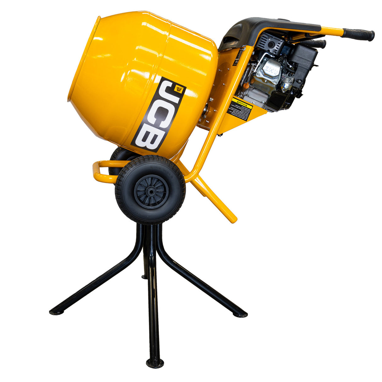 JCB Petrol 133cc 134L Seam Welded Cement Mixer 100L Working Capacity | JCB-CM150P