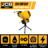Key Features of the JCB-CM150P JCB Cement Mixer