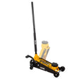 JCB 3 Tonne Hydraulic Trolley Jack, Quick Lift Pedal, 500mm Max Height, and Rubber Pad for Vehicle Protection | JCB-T83502