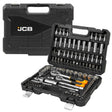 JCB 108 Piece Socket and Bit Set, Chrome Vanadium Steel | JCB-41082-5DS