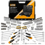 JCB 218 Piece Socket and Tool Set, 3/8'', 1/4'' and 1/2''| JCB-42182-5