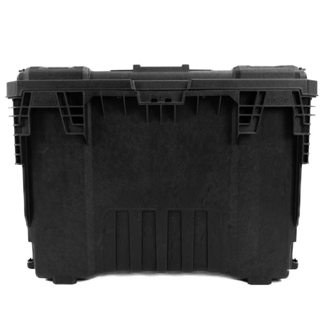 Includes wall mounting brackets for efficient storage setup