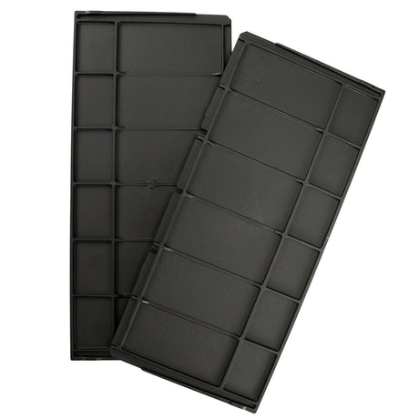 Removable dividers to organise content efficiently.