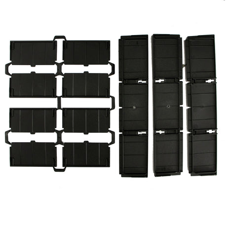 Removable bins to organise content your way.