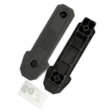 Wall mounting brackets included for simple storage setup