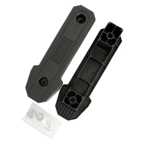 Wall mounting brackets included for simple storage setup
