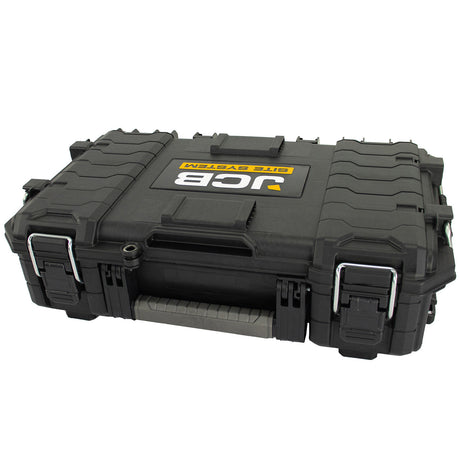 1 x JCB Site System Tool Case -  with a tough polypropylene lid ensures everything stays in place and protected.