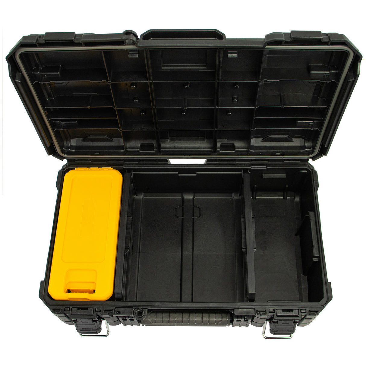 For optimal organisation, the case is divided into an internal organiser and 2 removable dividers, allowing tools, screws, and components to be stored securely without disturbance.