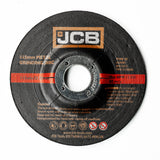 JCB 115mm Aluminium Oxide Metal Grinding Discs 10 Pack | JCB-MGR115-6-5PK