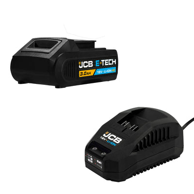 JCB 18V E-TECH Li-ion Battery 3.0AH | 21-30LI-C - Main Image