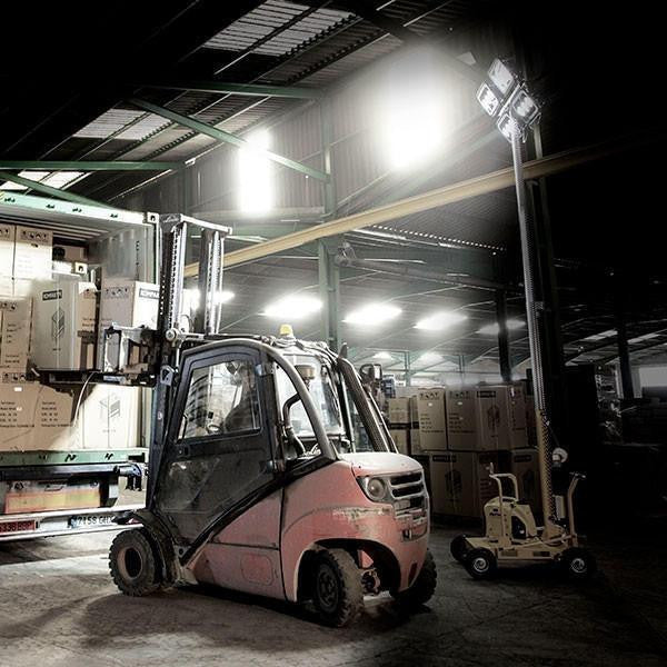 800W LED Mobile Lighting Tower | LT800-LED-D