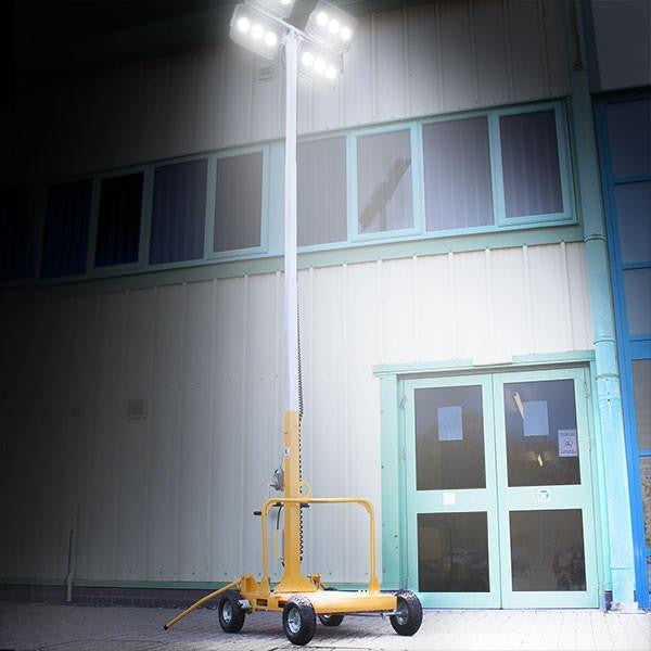 800W LED Mobile Lighting Tower | LT800-LED-D