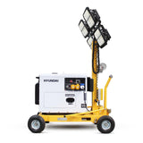 led diesel mobile lighting tower