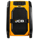 The JCB 18v Cordless Bluetooth is a heavy duty speaker for worksites and leisure. Powered by optional 2-8Ah batteries. With 2 x 3W speaker output and IPX10 classification.