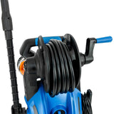 Integrated hose reel for tidy storage 