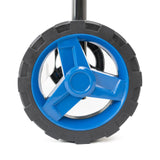Portable, wheeled design: Large 7” (180mm) wheels for easy garden maneuverability