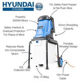 HYSH3000E Infographic of Key Features