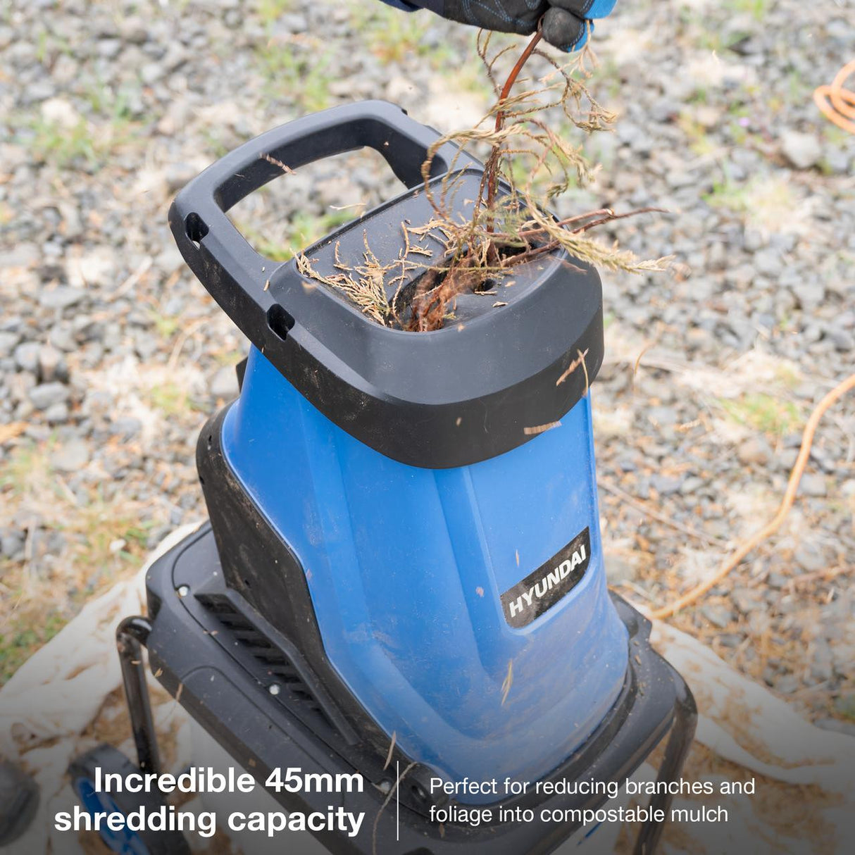 Hyundai Electric Garden Shredder 3000W 230V | HYSH3000E