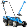Hyundai Electric Lawn Care Bundle, 1300W 33cm Cut Lawn Mower & 250W Grass Trimmer | HYM3313EGT