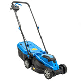 Powerful 1300w motor & wide 33cm cutting width: Perfect for tackling small to medium sized gardens in no time at all!