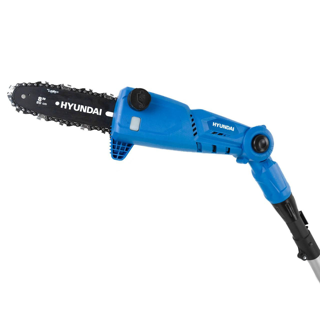 Hyundai 20V Cordless Pole Saw, 2Ah Battery and Charger, Lightweight and Telescopic Chainsaw | HY20CPS