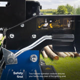 Safe to use: With Two-handed operation