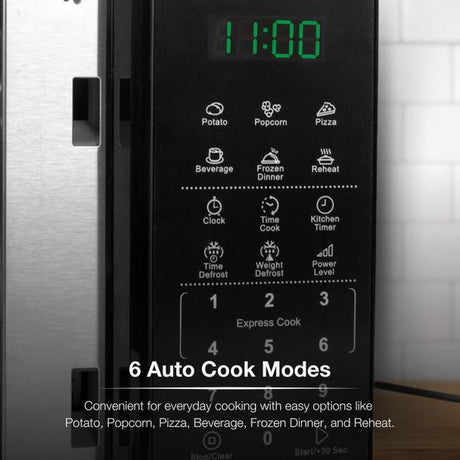 6 Auto Cook Modes