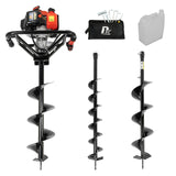P1 56 cc Petrol Earth Auger, Post Hole Borer & Ground Drill – 100, 150 & 200 mm | P1-EA560