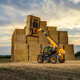 The Iconic JCB Telehandler Featured  the 2JCB 42’’ Roller Cabinet and Top Tool Chest Stack with Telehandler Loader Wrap | JCBTLHSTACK