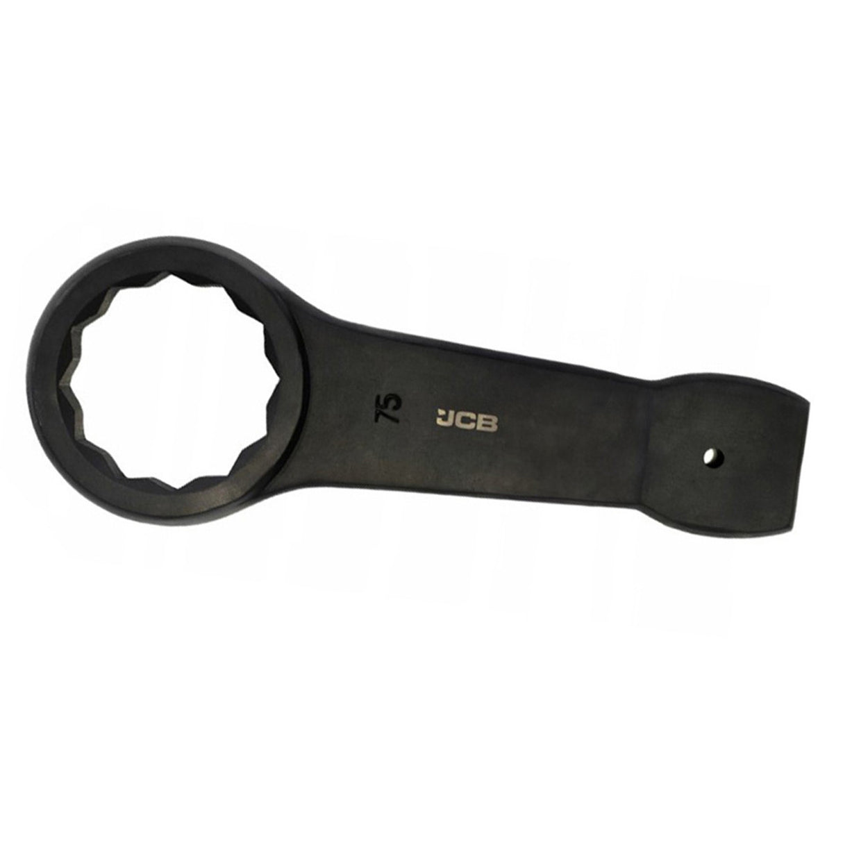 JCB 75mm Single Ring Slogging Spanner, Cr-V Steel | JCB-793754