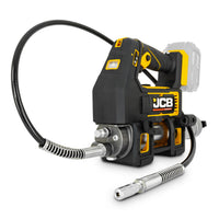 JCB Professional 18V Grease Gun (JCB-18PGG-VS), 300g/min Max Flow, 410 / 455g Capacity, Variable Speed, Up To 10,150psi Pressure