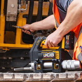 JCB Pro 18V Grease Gun, 300g/min Max Flow, 410 / 455g Capacity, Variable Speed, Up To 10,150psi Pressure (Bare Tool) | JCB-18PGG-VS