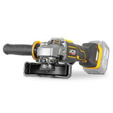 JCB Pro 18V Angle Grinder, 4.5"/ 115mm, Digital Speed Control, Anti-Vibration, Paddle Switch (Bare Tool) | JCB-18PAG-115