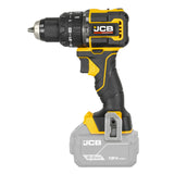 JCB Pro 18V Compact Combi Drill 75Nm, Brushless, 2-Speed, 23+3 Positions & 13mm Metal Chuck (Bare Tool) | JCB-18PCD-75