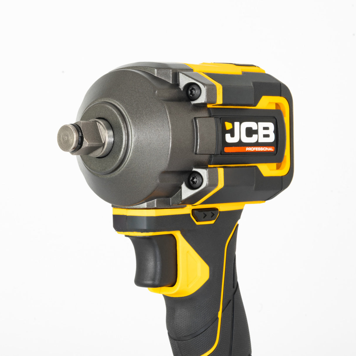 JCB Pro 18V Impact Wrench 1/2" 400Nm Fastening, 620Nm ‘Nut-Busting’ Torque, Square Drive & Friction Ring (Bare Tool) | JCB-18PIW-620
