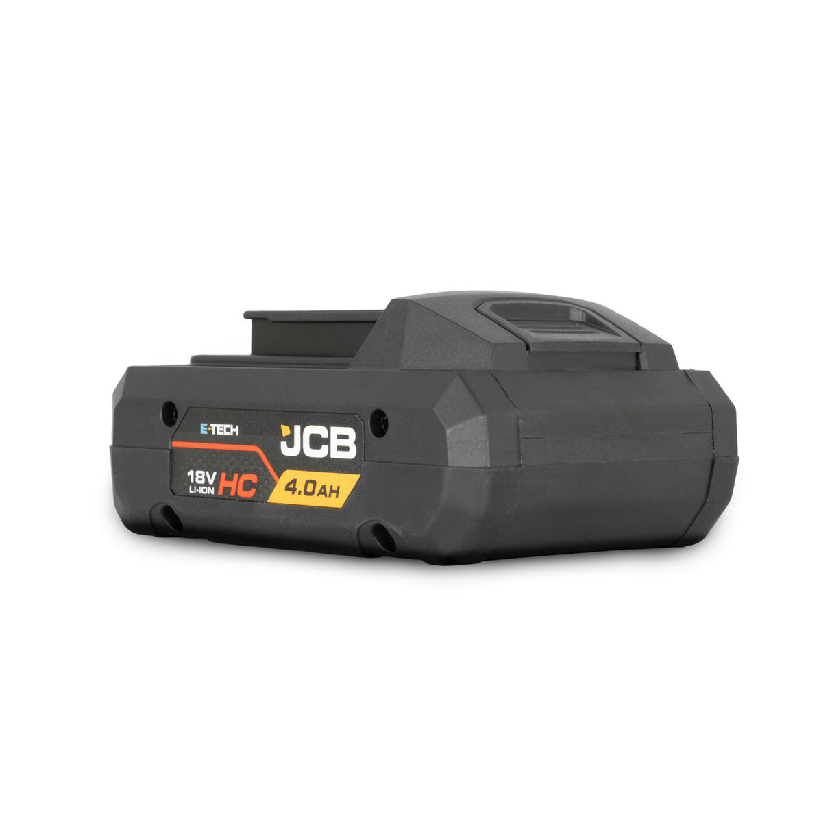 The JCB Professional E-TECH 4.0Ah 18v Battery is a high-performance, ultra-compact battery.
