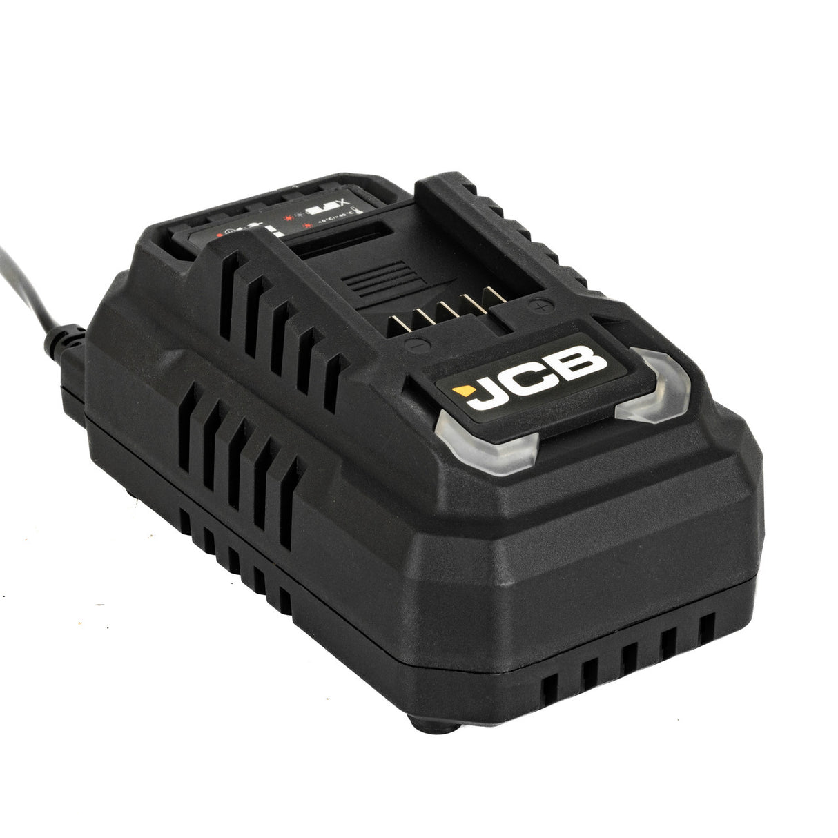 Compatible with the full JCB 18V Lithium-ion batteries range and JCB cordless power tools. The JCB 18V 4.5A Fast Charger, JCB-18FC-45 - is your reliable companion on every project.