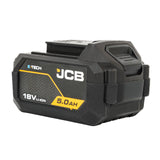 JCB Pro 18V Kit, 75Nm Combi Drill, Impact Driver, 2x 5.0Ah Batteries & 4.5A Fast Charger (in Carry Case)| JCB-18PKIT-2
