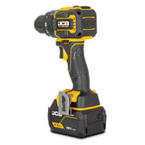 JCB Pro 18V Compact Combi Drill 75Nm, Brushless, 2-Speed, 23+3 Positions & 13mm Chuck, 2 x Pro 5.0Ah Lithium-ion Batteries & 4.5A Charger | JCB-18PCD-75-5