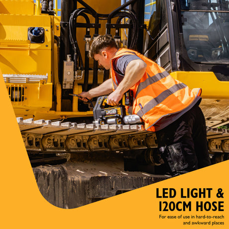 LED light & 120cm Hose