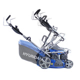 Hyundai 18"/46cm 139cc Electric-Start Self-Propelled Petrol Lawnmower | HYM460SPE