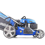 Hyundai 18"/46cm 139cc Electric-Start Self-Propelled Petrol Lawnmower | HYM460SPE