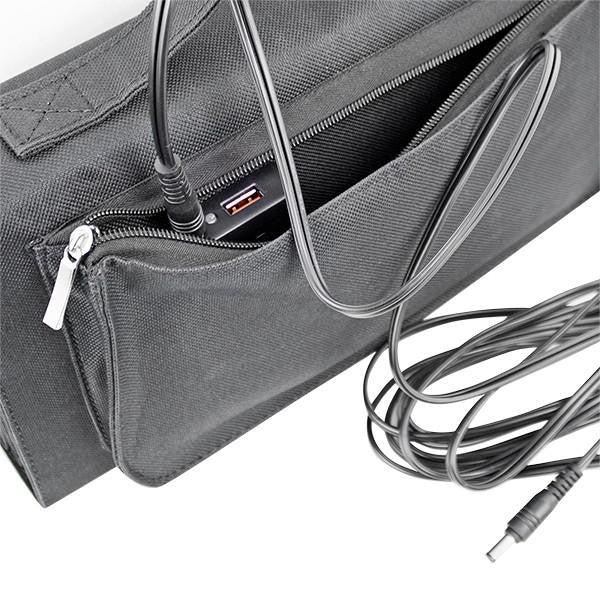 Hyundai H60 60W Portable and Foldable Solar Charger With USB and DC Connectivity | H60