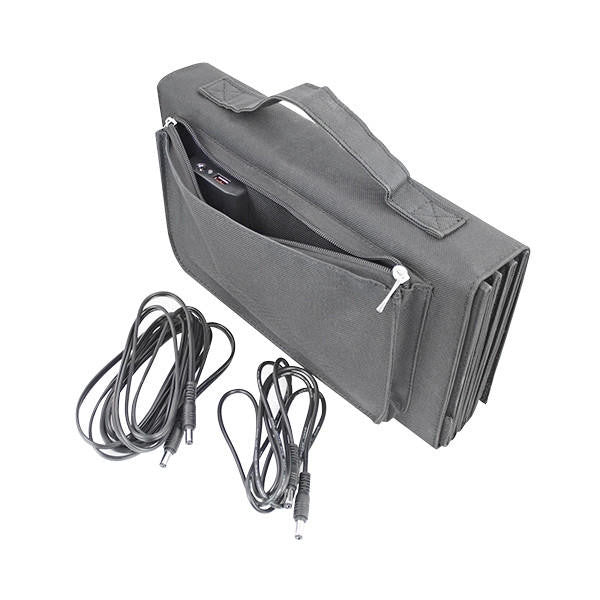 Hyundai H60 60W Portable and Foldable Solar Charger With USB and DC Connectivity | H60