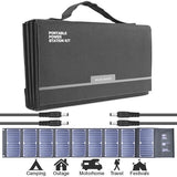 Hyundai H60 60W Portable and Foldable Solar Charger With USB and DC Connectivity | H60