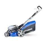 Hyundai 80V Lithium-Ion Cordless Battery Powered Lawn Mower 45cm Cutting Width With Battery and Charger | HYM80LI460P