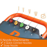 P1 4200psi 290bar Petrol Pressure Washer,  420cc Hyundai Engine, Triplex Annovi Reverberi Pump, 15L/min Flow Rate & 24" Stainless Steel Flat Surface Cleaner | P4200PWT+85.403.010