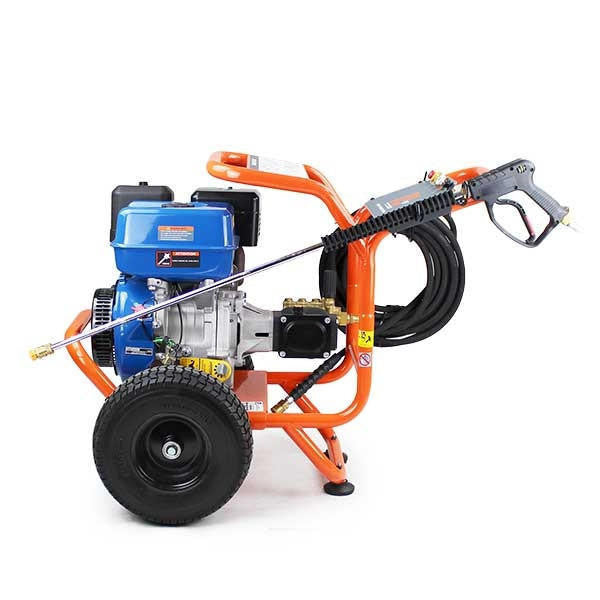 P1 4200psi 290bar Petrol Pressure Washer,  420cc Hyundai Engine, Triplex Annovi Reverberi Pump, 15L/min Flow Rate & 24" Stainless Steel Flat Surface Cleaner | P4200PWT+85.403.010