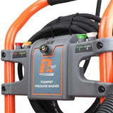 P1 3200psi 214bar Commercial Petrol Pressure Washer,212cc Hyundai Engine, 11L/min & 18" Rotary Flat Surface Cleaner | P3200PWT+85.403.005