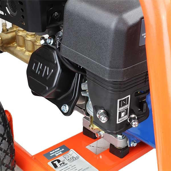 P1 3200psi 214bar Commercial Petrol Pressure Washer,212cc Hyundai Engine, 11L/min & 18" Rotary Flat Surface Cleaner | P3200PWT+85.403.005
